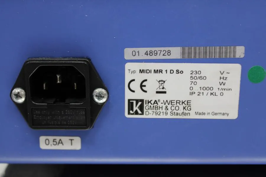 Ika Midi MR 1 Digital Magnetic Stirrers P/N:Midi M As-is, CLEARANCE!