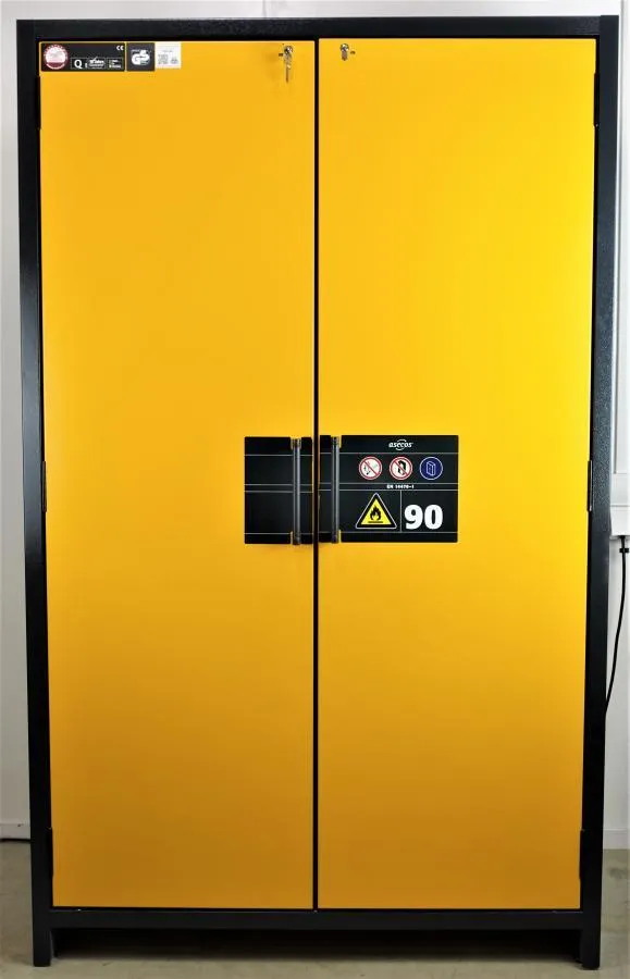 Denios Fire Resistant Safety Cabinet Q90.195.120 3 As-is, CLEARANCE!