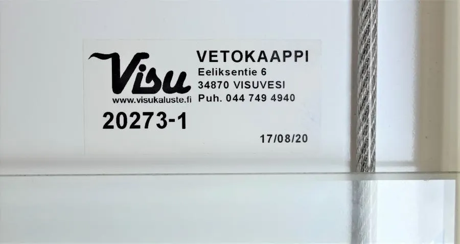 Visu Pro Draft Cabinet 20273-1 180 cm with Automatic Valve
