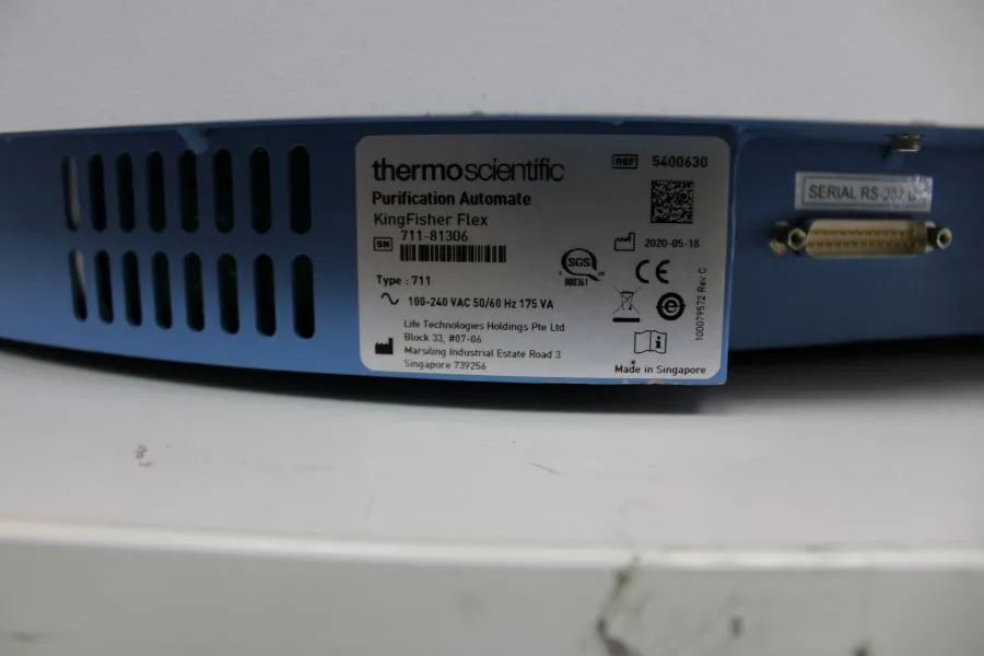 Thermo Scientific Kingfisher Flex Type 711 Ref 540 As-is, CLEARANCE!