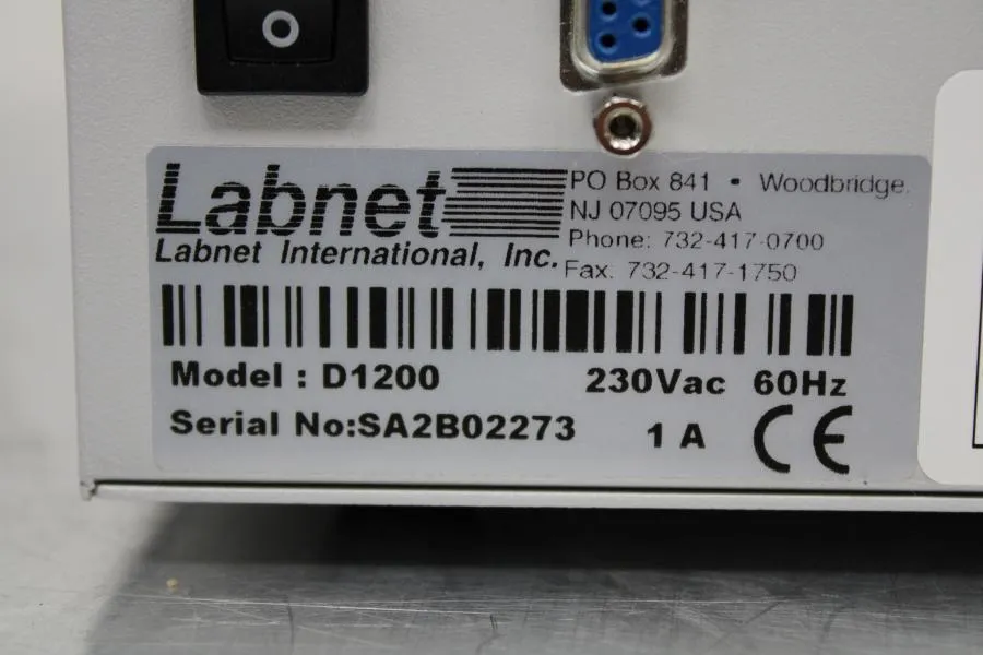 Labnet D1200 AccuBlock Digital Dry Bath