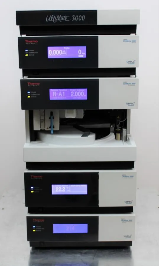 HPLC System Thermo Scientific Dionex  UltiMate3000-Full working system