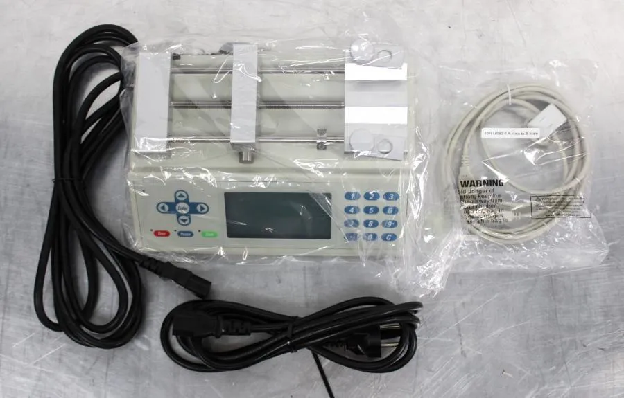 Chemyx F100T2  Two Channel Dual Syringe Pump-Compl As-is, CLEARANCE!