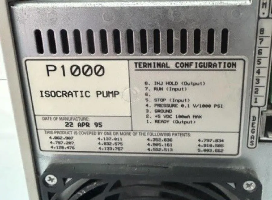 TSP P1000 Isocratic Pump CLEARANCE!