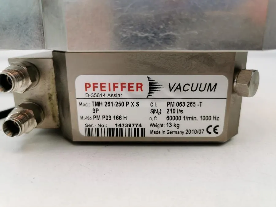 Pfeiffer Vacuum pump TMH 261-250 P X S D-35614 Ass As-is, CLEARANCE!