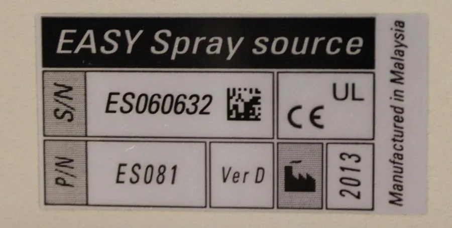 Thermo Scientific EASY-Spray Source ES081 As-is, CLEARANCE!