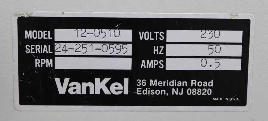Varian VanKel Dissolution QA Station As-is, CLEARANCE!