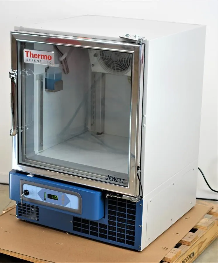 Thermo Jewett Lab Refrigerator JRG404W Undercounter with Glass Door