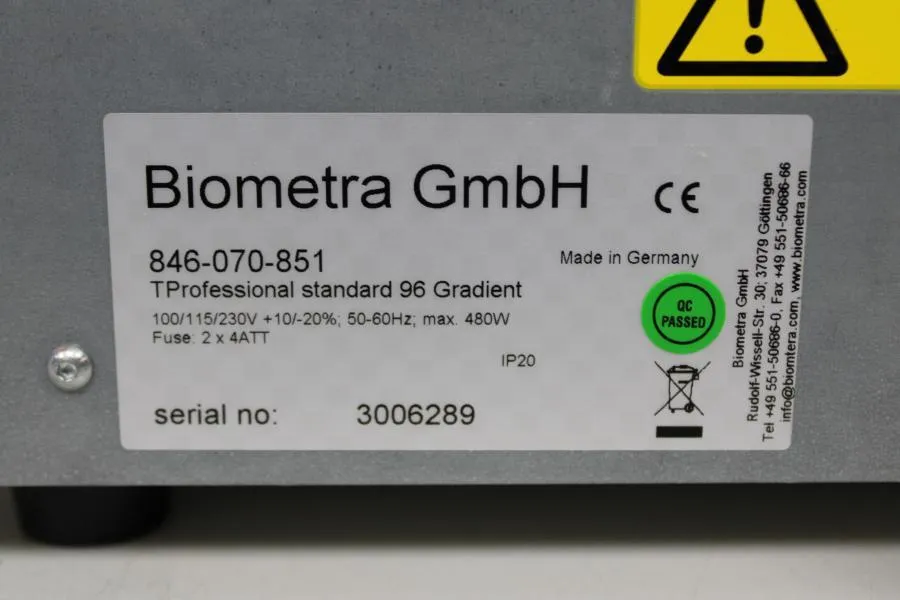 Biometra TProfessional Standard 96