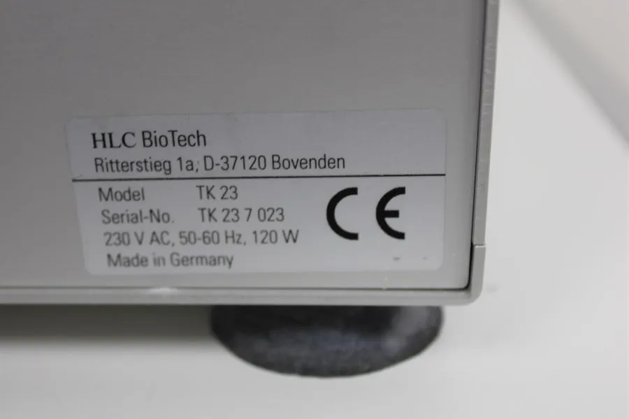 HLC BioTech Block Thermostats/TK 23 As-is, CLEARANCE!