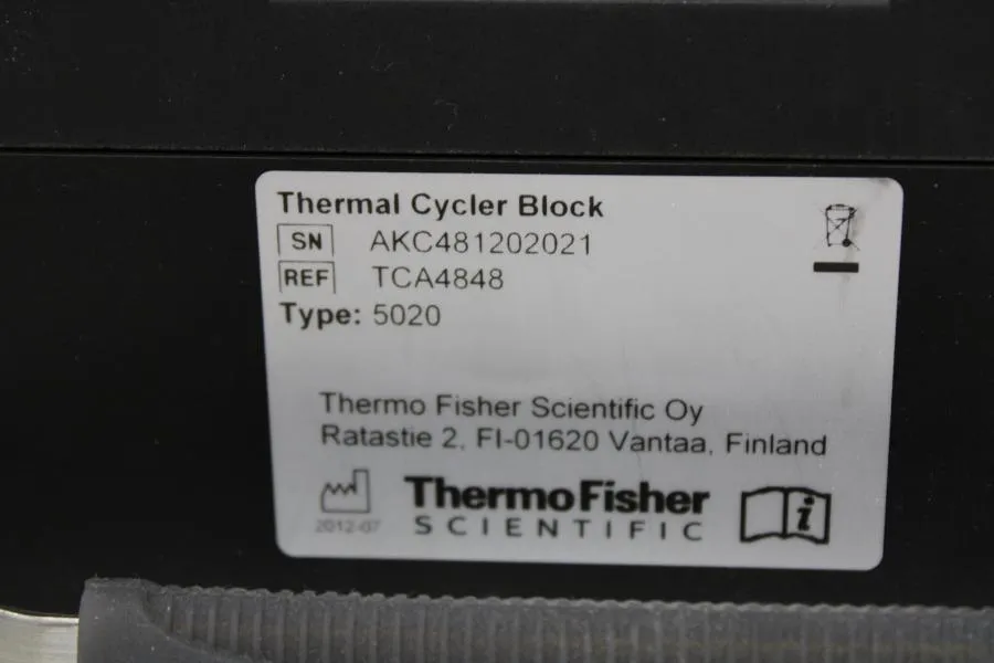 Thermal Cycler Block TCA4848 2x 48 well block Arkt