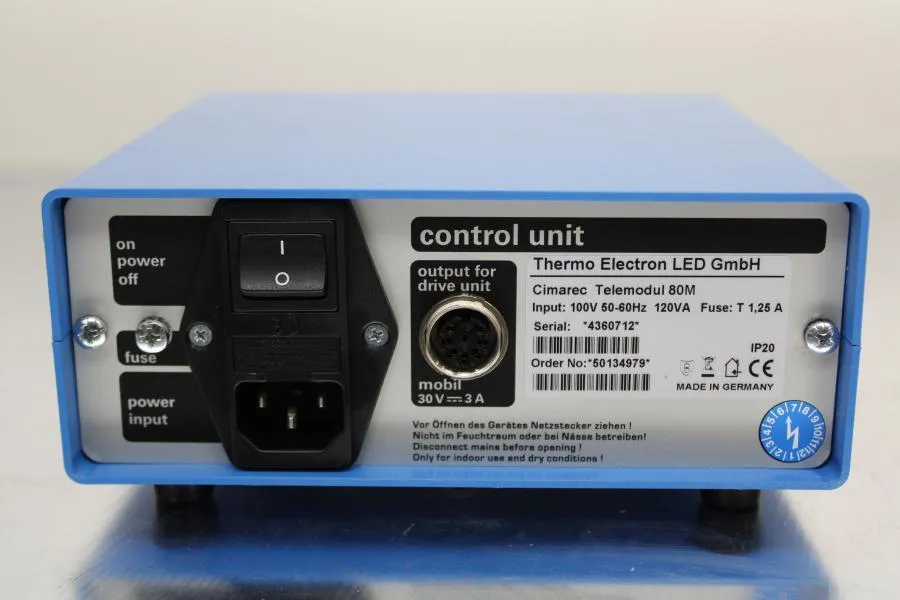 Thermo Scientific Cimarec  Telemodul 80M Controlle As-is, CLEARANCE!