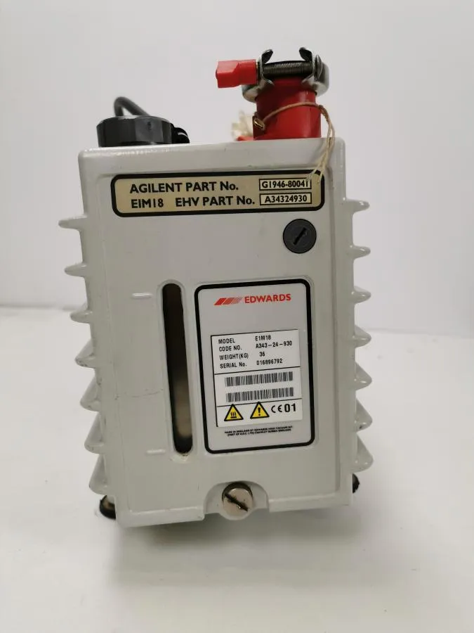 Edwards E1M18 Vacuum Pump As-is, CLEARANCE!