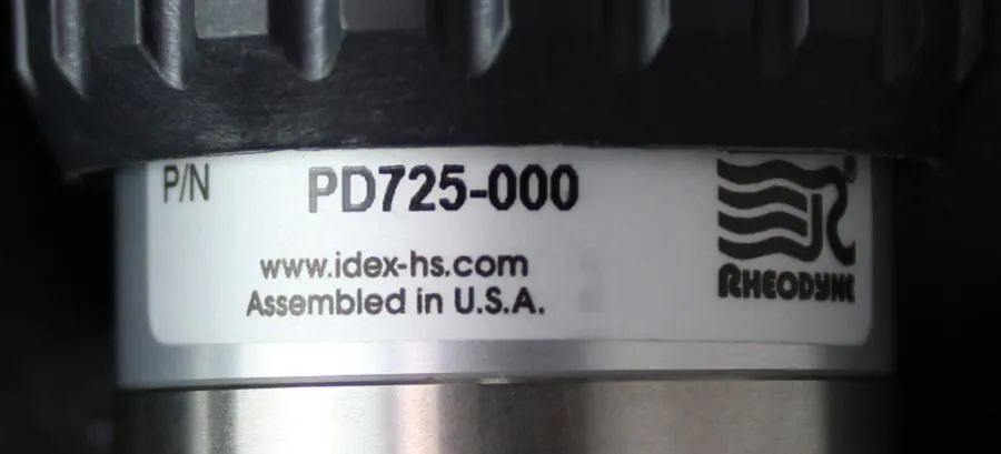 Rheodyne PD725-000 2/6, TitanHT, RPC-15, UHP25 Ult As-is, CLEARANCE!