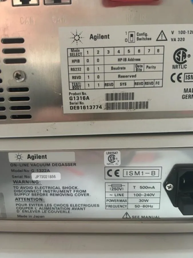 Agilent 1100 Series HPLC System including G1316A,  CLEARANCE!