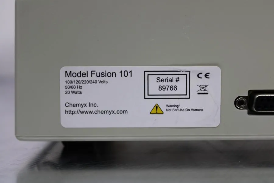 Chemyx Syringe Pump Fusion 101 As-is, CLEARANCE!