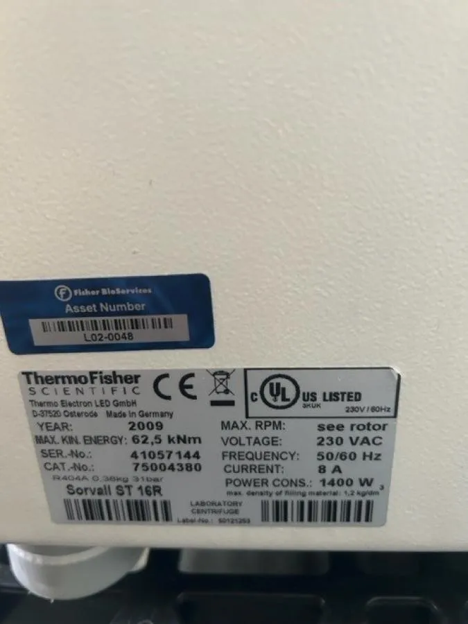 Thermo Sorvall ST 16R Centrifuge CLEARANCE!
