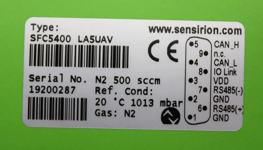Sensirion SFC5400 LA5UAV Versatile mass flow contr As-is, CLEARANCE!