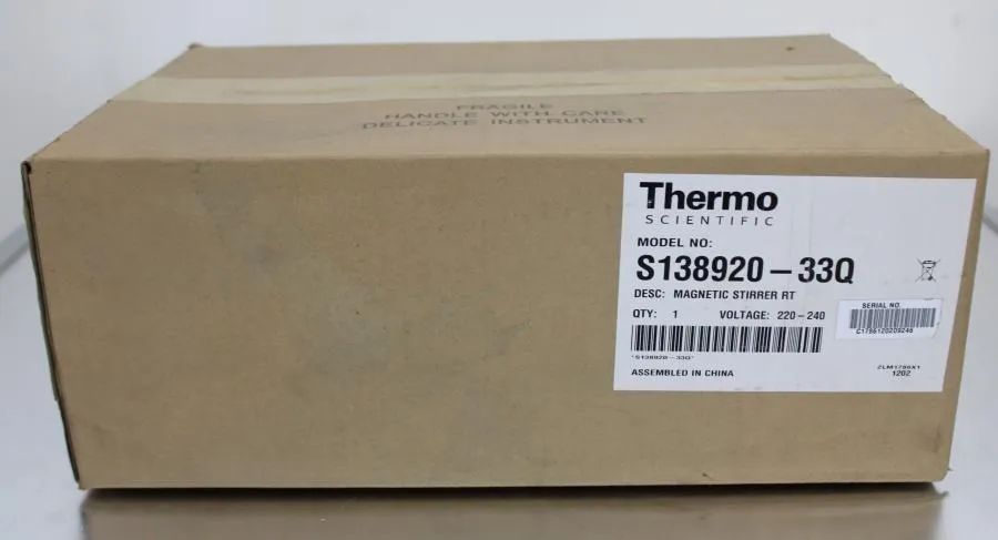 Thermo Scientific RT Magnetic Stirrer S138920-33