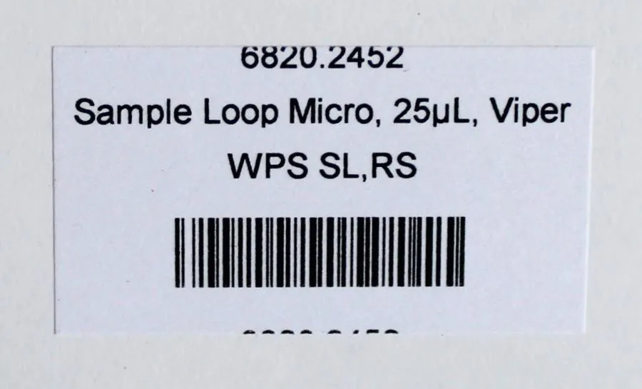 Dionex UltiMate 3000 Sample-Loop Micro, 25 microL, Viper, WPS SL, RS,  6820.2452