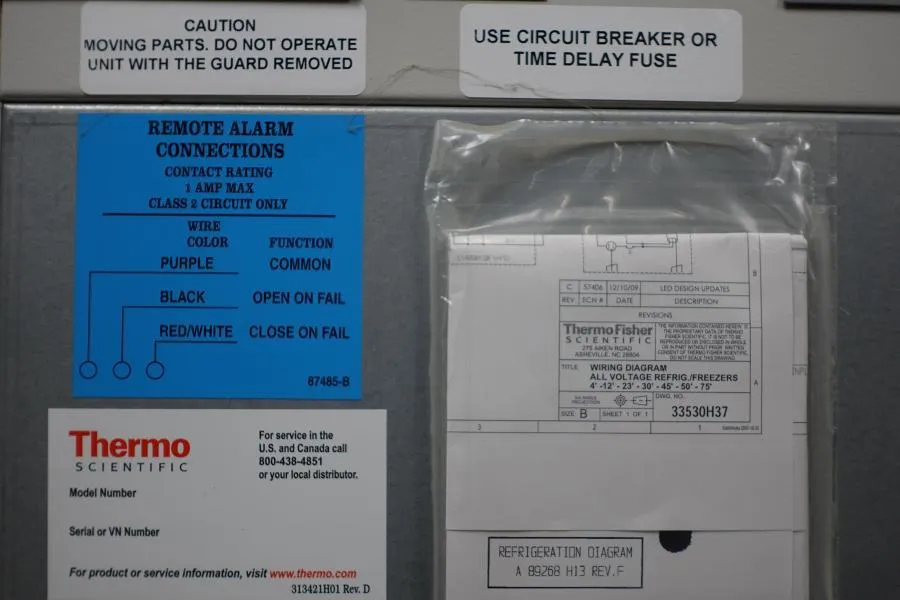 Thermo Fisher High-Perform Blood Bank Glass Door R As-is, CLEARANCE!