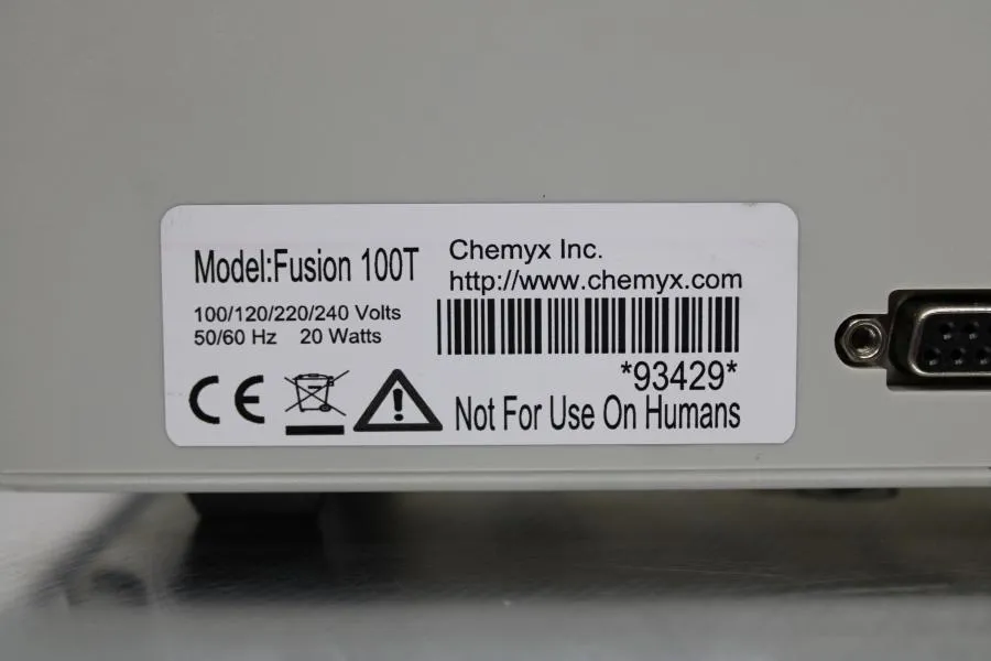 Chemyx Syringe Pump Fusion 100T As-is, CLEARANCE!