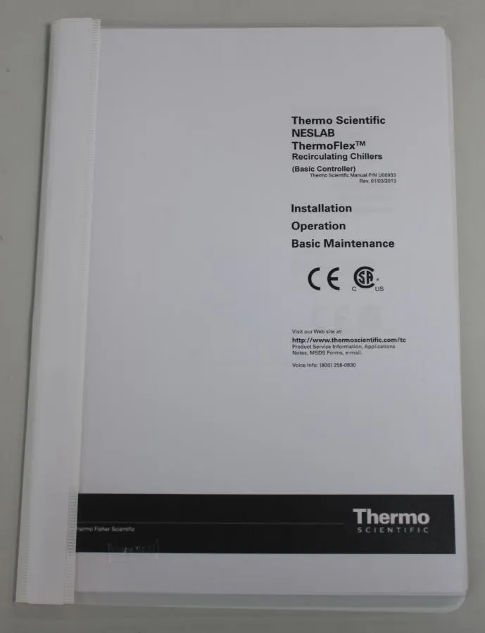 ThermoFlex 2500 BOM:121121010000003  Recirculating As-is, CLEARANCE!