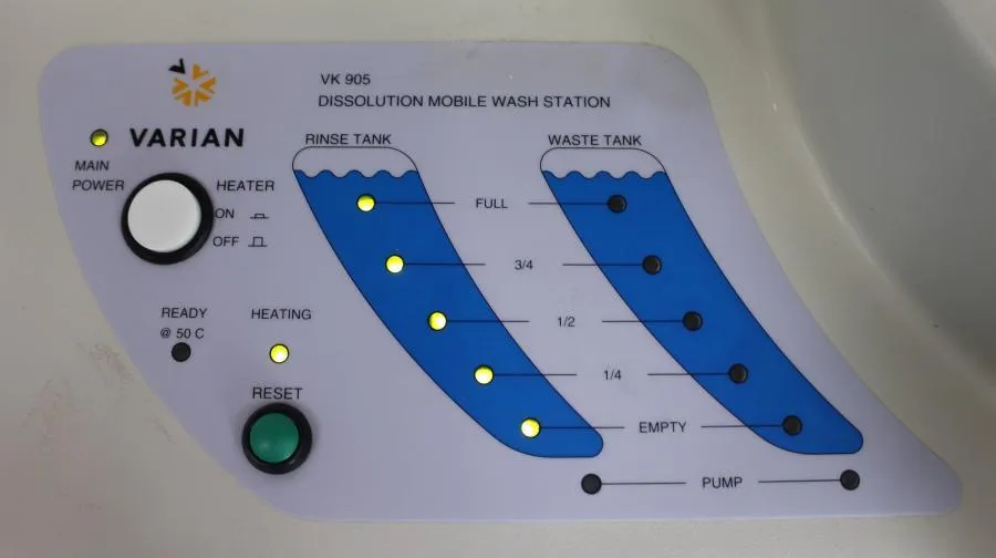 Varian Dissolution Mobile Wash Station VK905 As-is, CLEARANCE!