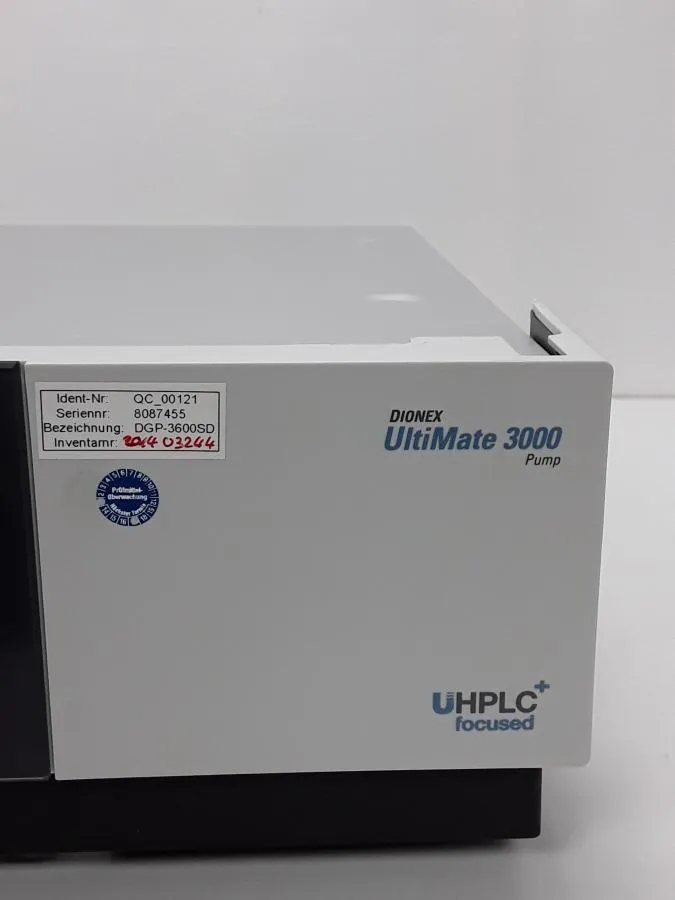 Thermo Dionex Ultimate 3000 DPG-3600SD pump 5040.0 CLEARANCE!