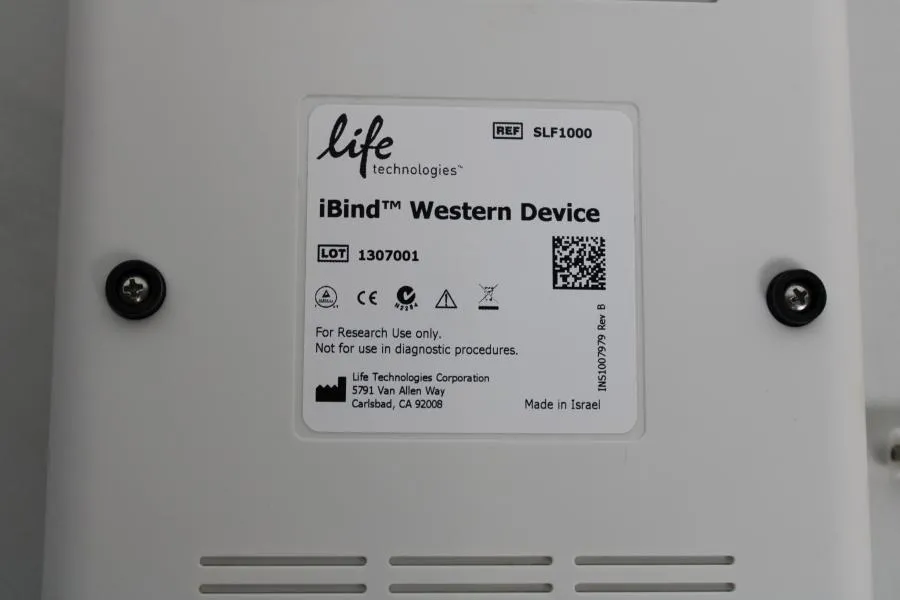 Invitrogen iBind Western Device SLF1000 As-is, CLEARANCE!