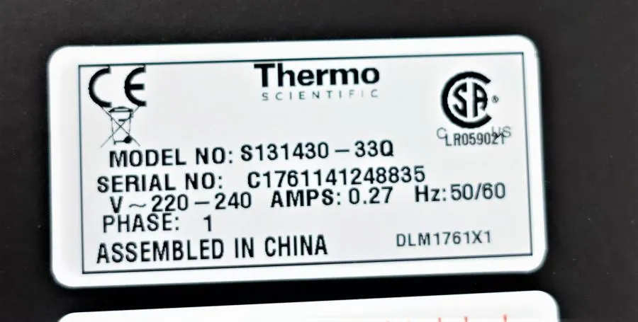 Thermo Scientific Cimarec Magnetic Stirrer S131430 Yellow 10x10 inch 230V