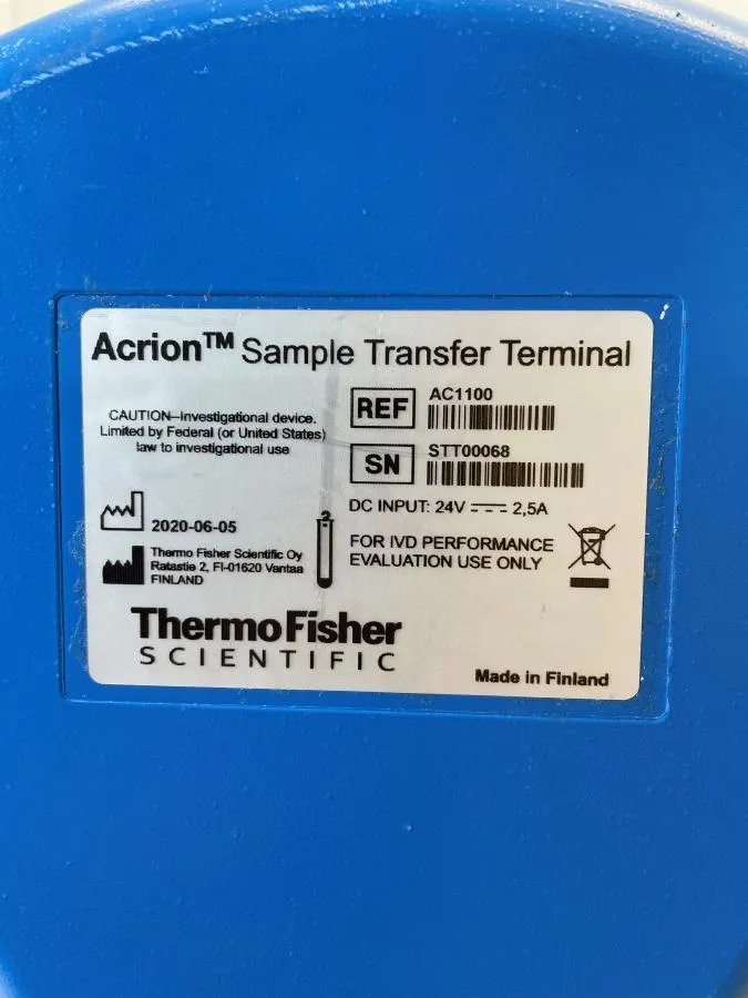 Thermo Acrion Sample Transfer Terminal AC1100 CLEARANCE!