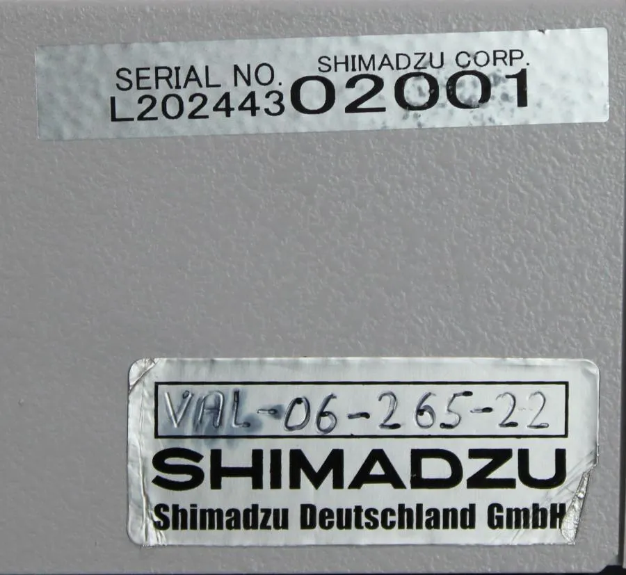 Shimadzu HPLC System