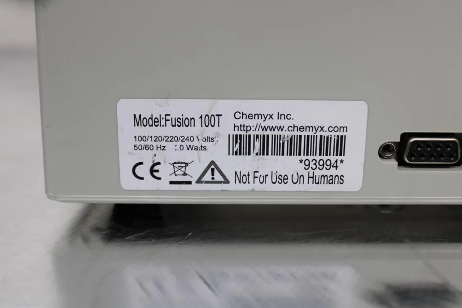 Chemyx Fusion 100T Syringe Pump As-is, CLEARANCE!