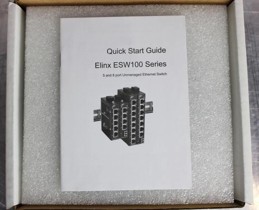 Thermo B+B Electronics Elinx ESW105 Ethernet Switc As-is, CLEARANCE!