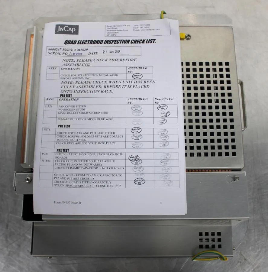 Thermo Fisher Quad Electr XS 4600267-05