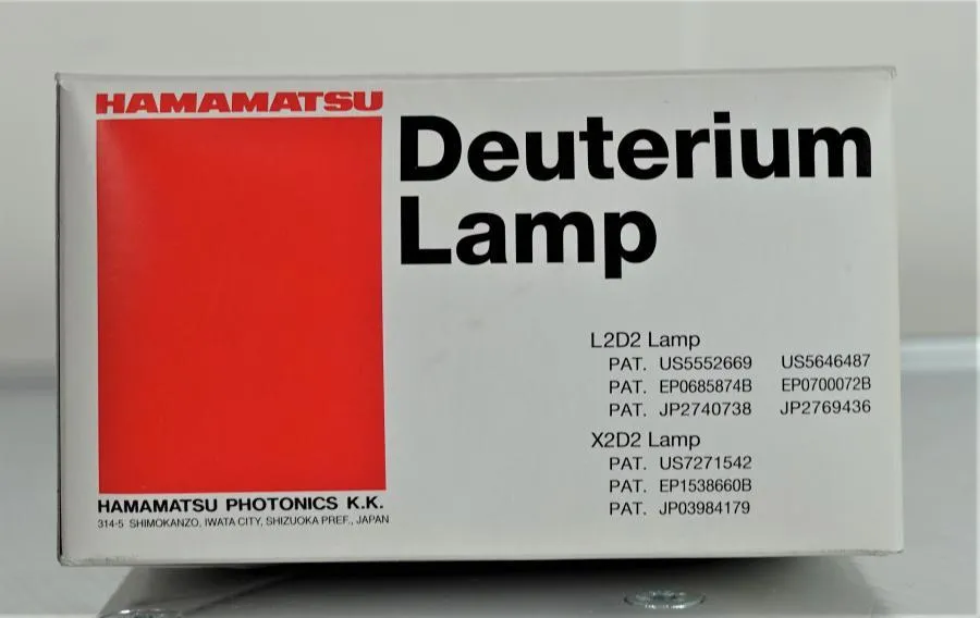 Hamamatsu Deuterium UV Lamp L2D2 L6999-52 As-is, CLEARANCE!