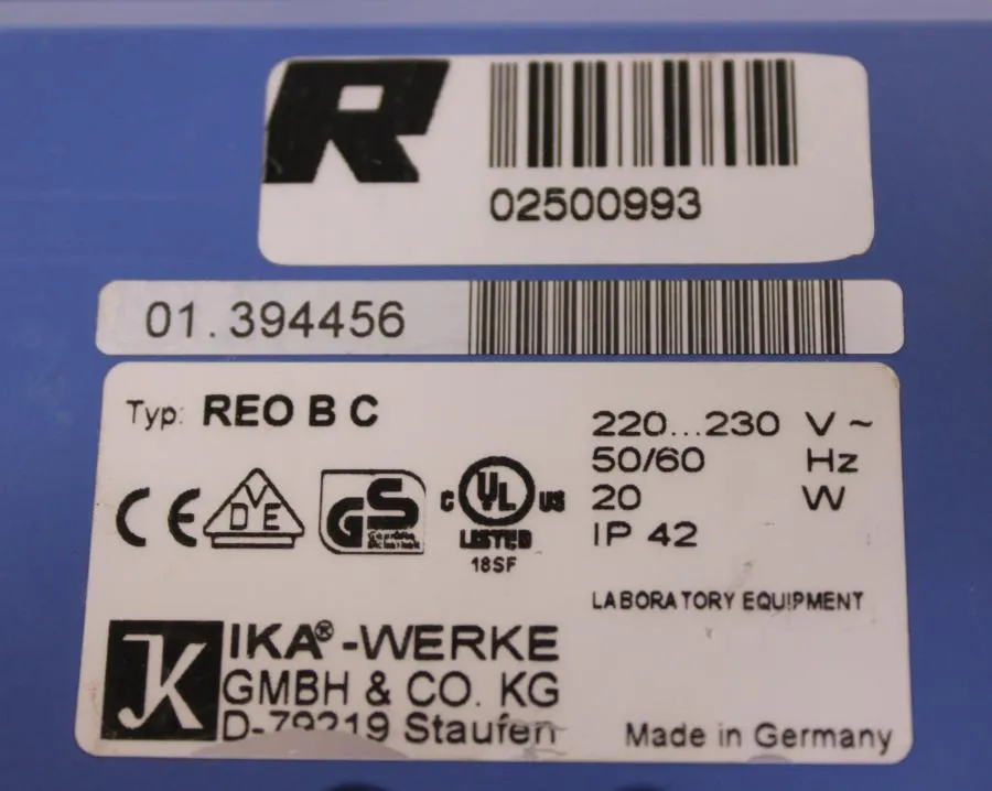 IKA REO Basic C 394456 Stir Plate