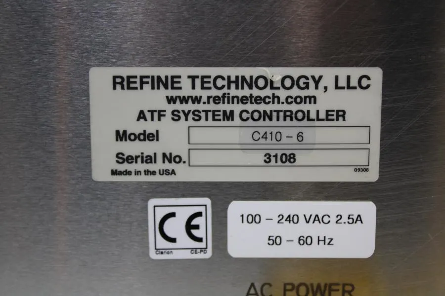 Refine Technology ATF System C-410 Controller As-is, CLEARANCE!