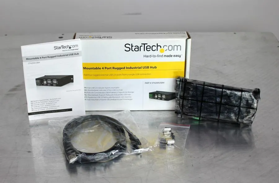 StarTech Thermo 4 Port, 00825-01-00110 USB Hub ST4 As-is, CLEARANCE!